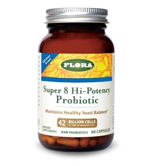 Flora Inc Super 8 Probiotic 60 Capsule