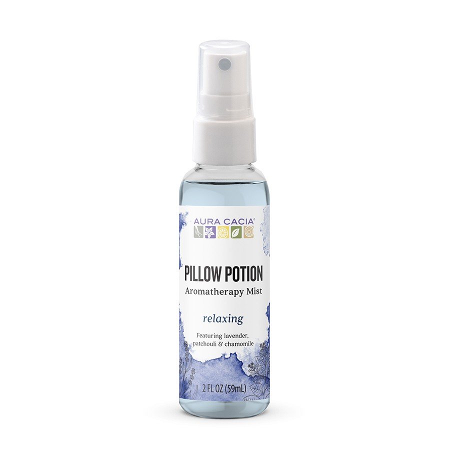 Aura Cacia Pillow Potion Essential Soutions Mist 2 fl oz Spray