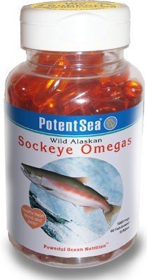 Potent Sea Wild Alaskan Sockeye Omegas 90 Softgel