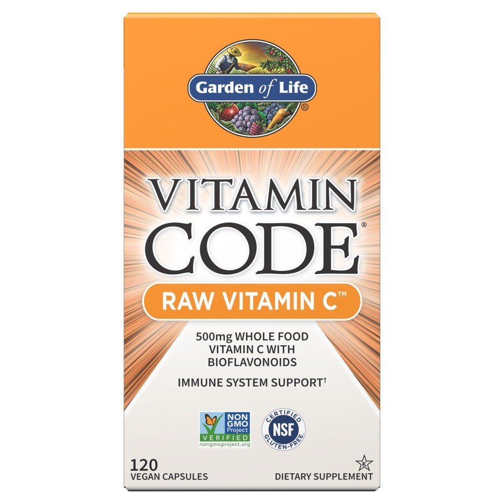 Garden of Life Vitamin Code Raw Vitamin C 120 Capsule