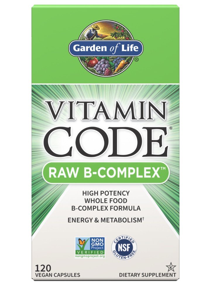 Garden of Life Vitamin Code Raw B Complex 120 Capsule
