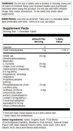 Thompson Nutritional Calm &amp; Focused For Kids 30 Chewable