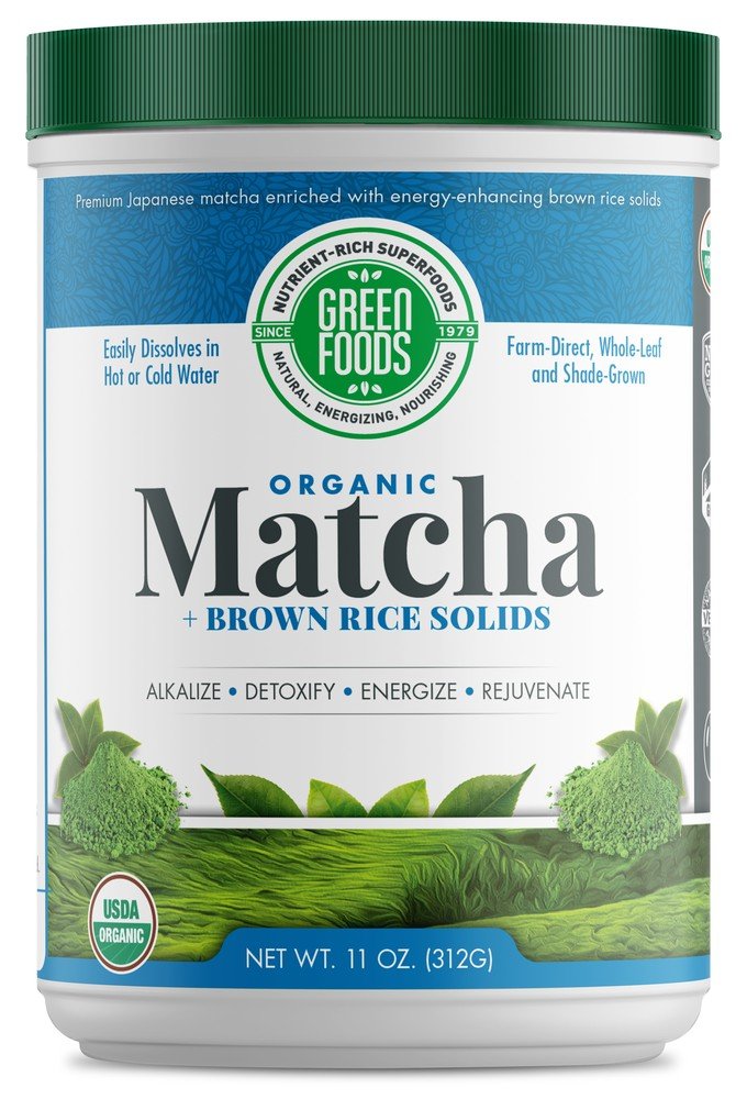 Green Foods Matcha Green Tea 60 Servings 11 oz Powder