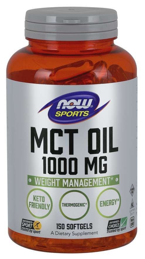 Now Foods MCT Oil 1000 mg 150 Softgel