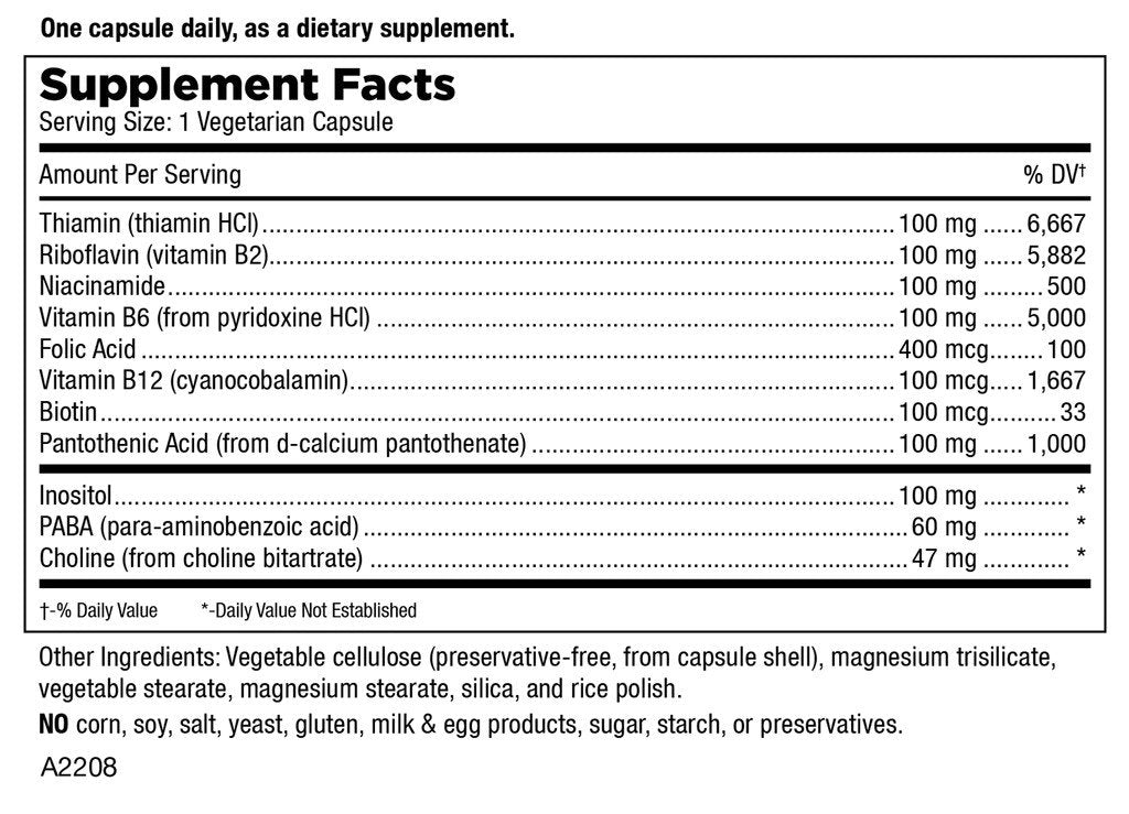 Mt. Angel Vitamins B-Good Com 90 Capsule