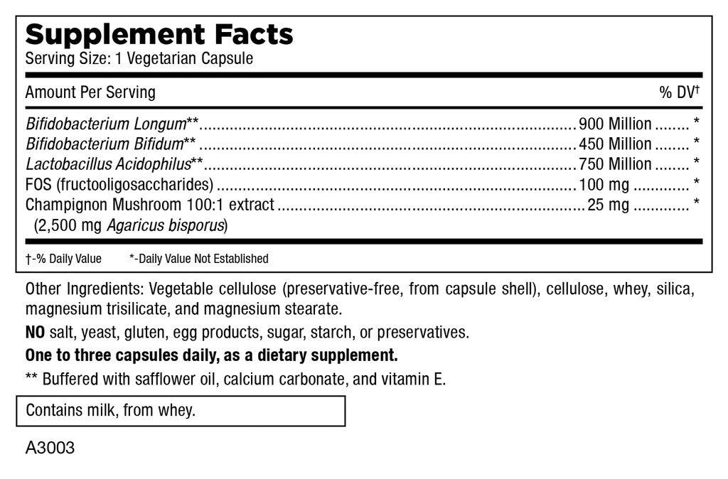 Mt. Angel Vitamins Good Flora 90 Capsule