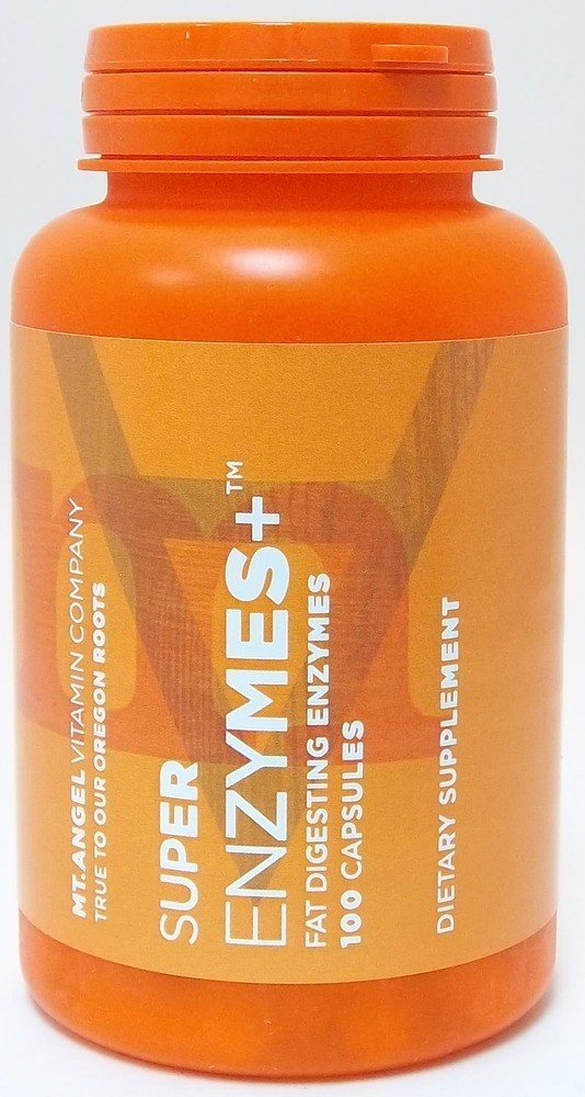 Mt. Angel Vitamins Super Enzymes + 100 Capsule