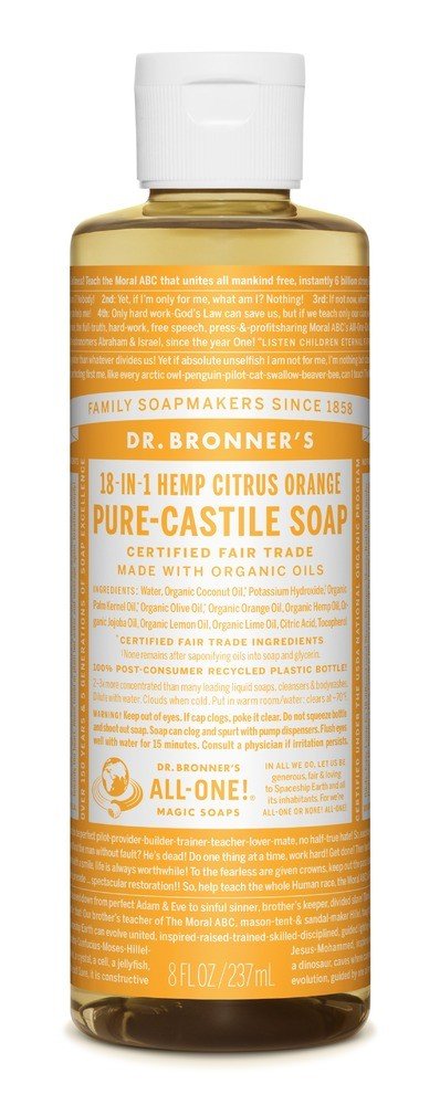 Dr. Bronner&#39;s Pure Castile Liquid Soap Citrus 8 oz Liquid