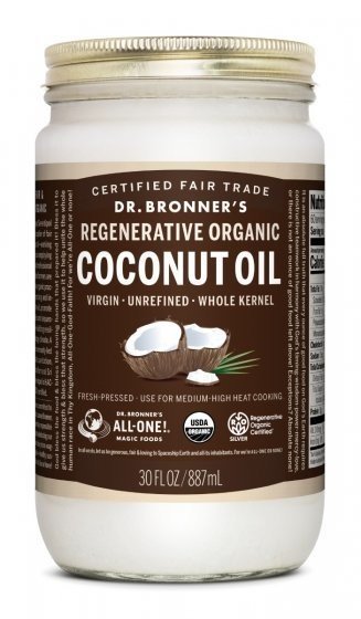 Dr. Bronner's Virgin Coconut Oil Whole Kernel 30 oz Oil