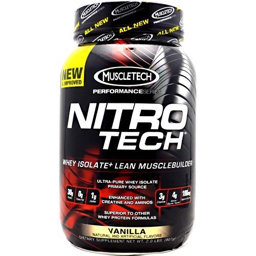 Muscletech Performance Series Nitro-Tech Vanilla 2 lb Powder