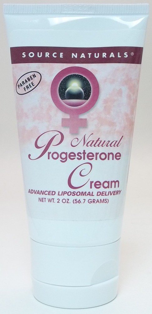 Source Naturals, Inc. Progesterone Cream Tube 2 oz Cream