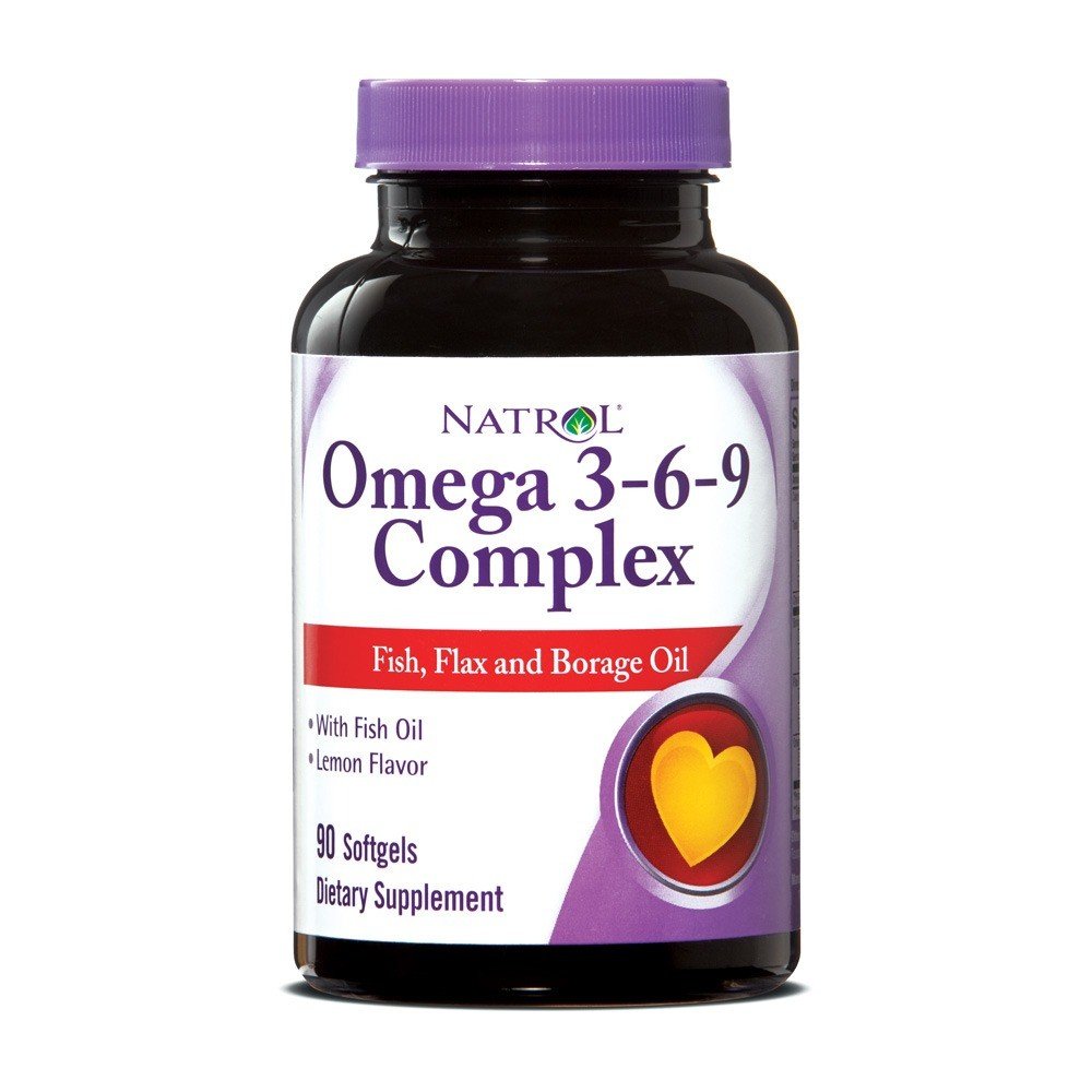 Natrol Omega-3 Complex 55% 3-6-9 90 Softgel