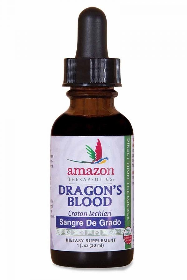 Amazon Therapeutic Laboratories Sangre de Grado (Dragon's Blood) Wild Crafted 1 oz Liquid