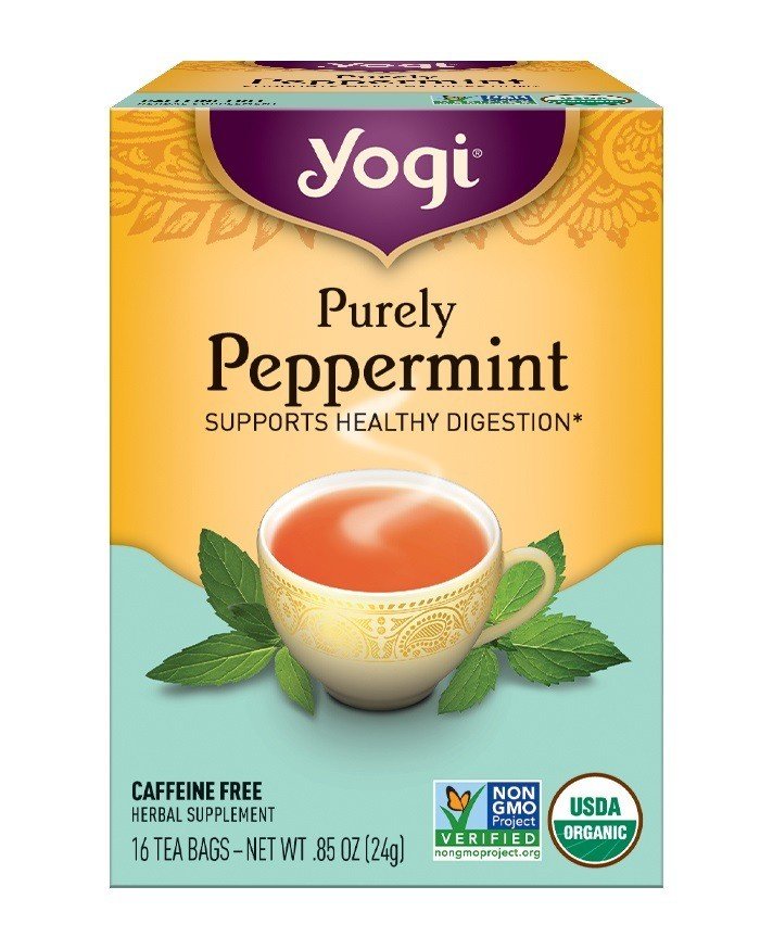 Yogi Teas Purely Peppermint Tea 16 Tea Bag