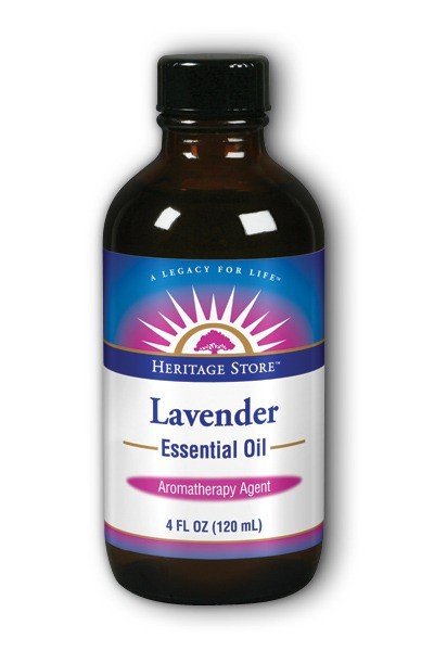 Heritage Store Lavender Essential Oil 4 oz Oil