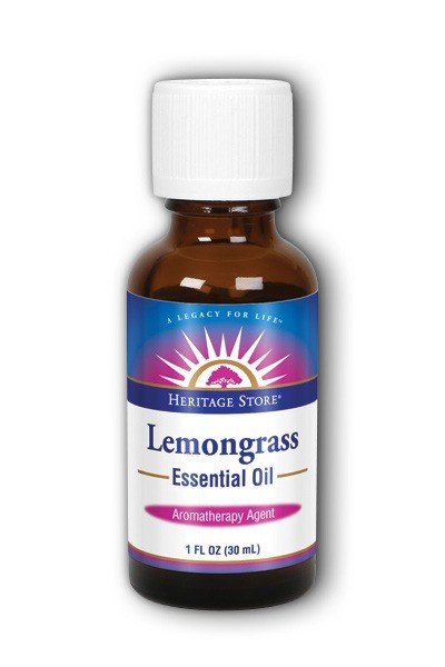 Heritage Store Lemon Grass Oil 1 oz Oil