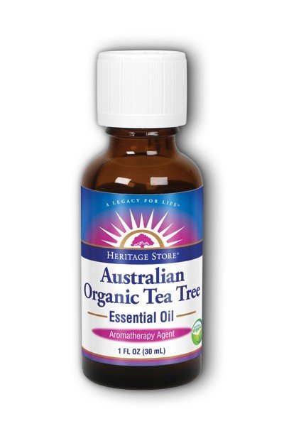 Heritage Store Tea Tree Essential Oil 1 oz Oil