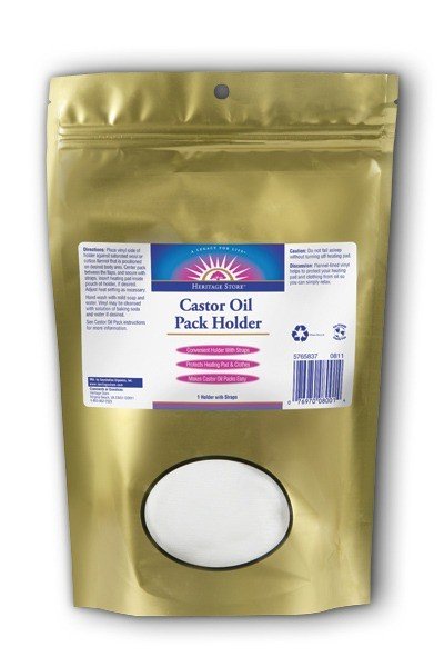 Heritage Store Castor Oil Pack Holder 1 Pack