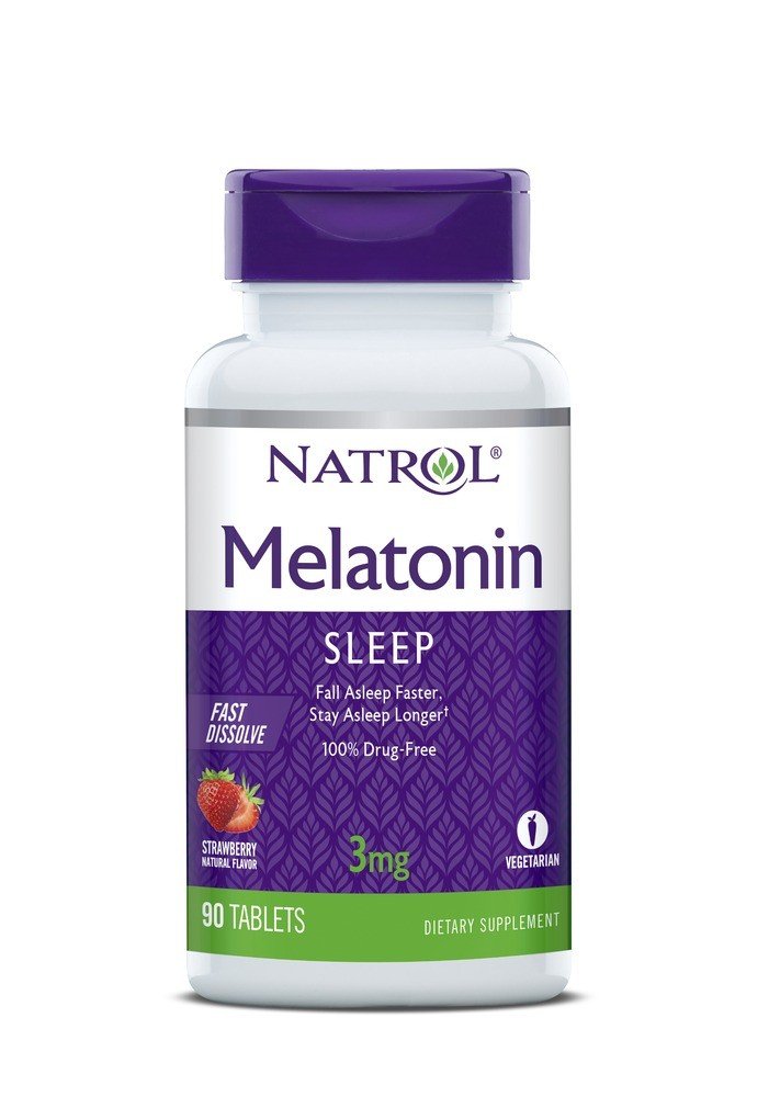 Natrol Melatonin 3mg Fast Dissolve 90 Tablet