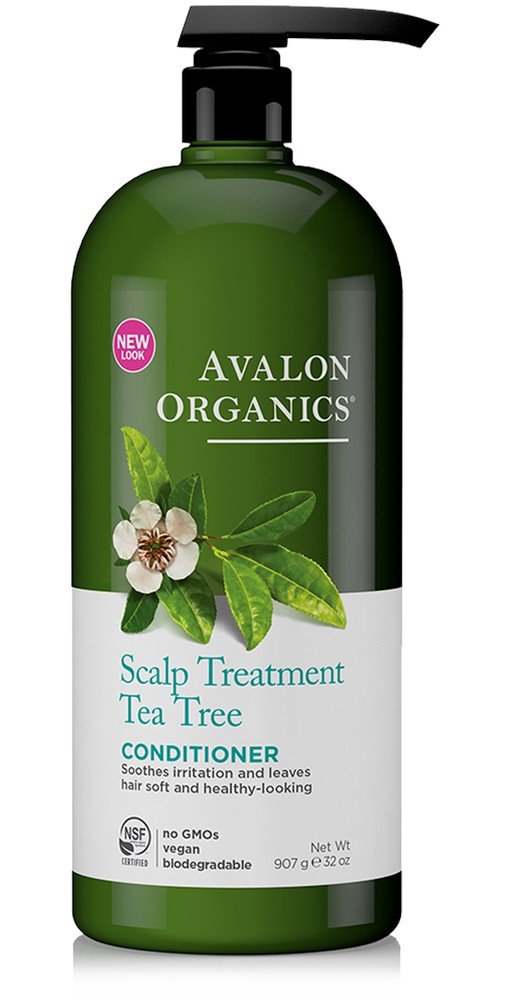 Avalon Organics Scalp Treatment Conditioner Tea Tree 32 oz Liquid