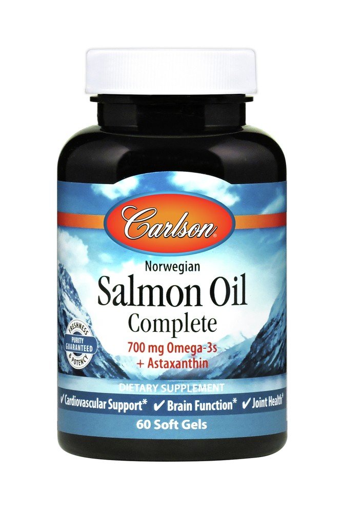 Carlson Laboratories Salmon Oil Complete 60 Softgel