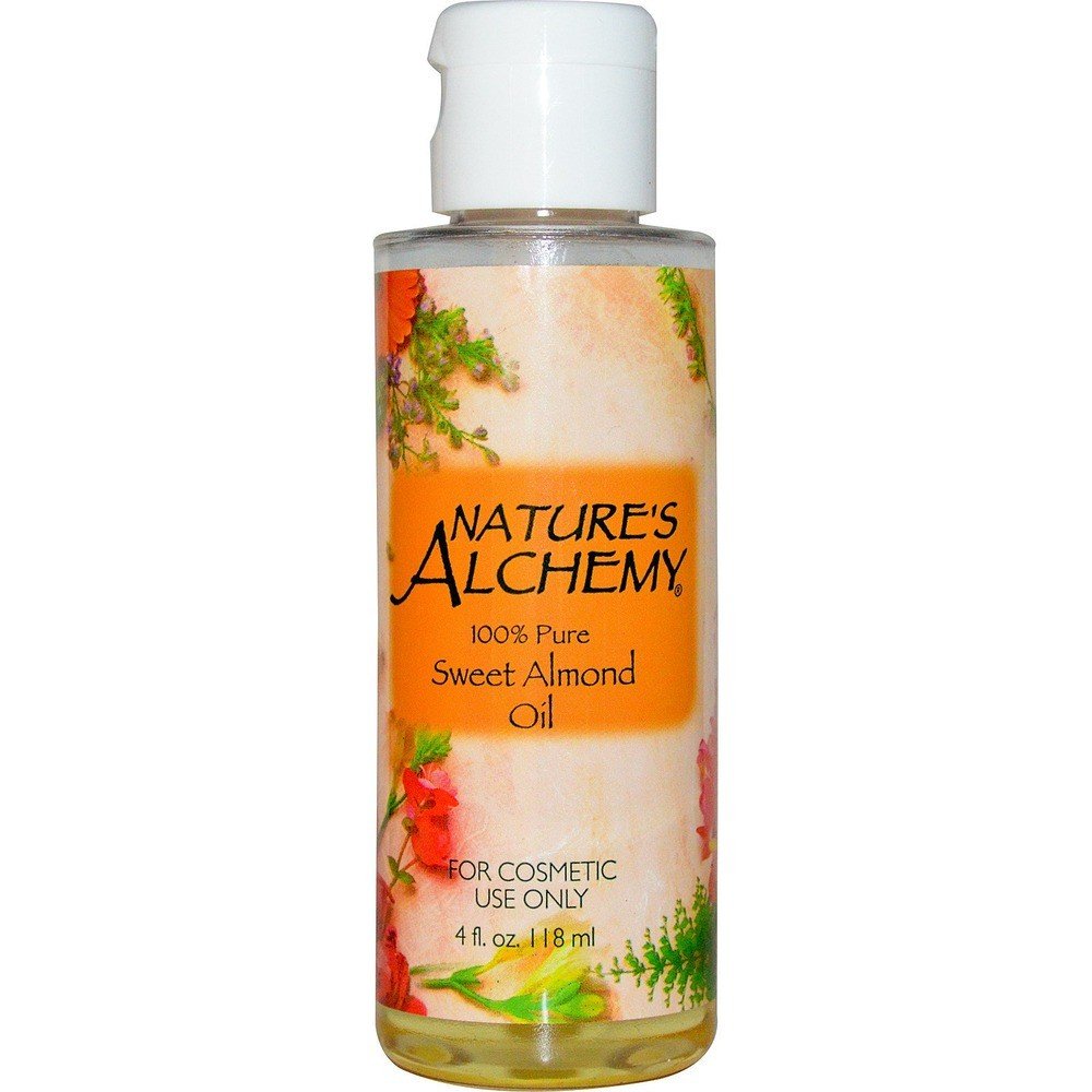 Nature&#39;s Alchemy Carrier Oil Sweet Almond 4 oz Oil