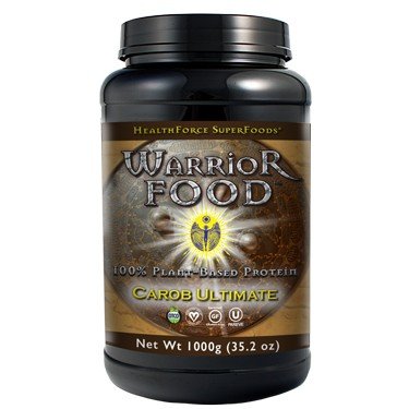 HealthForce Superfoods Warrior Food - Carob Ultimate 1000 g Powder