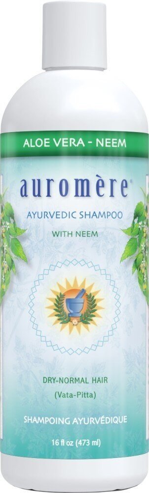 Auromere Ayurvedic Products Shampoo Aloe Vera Neem 16 oz Liquid