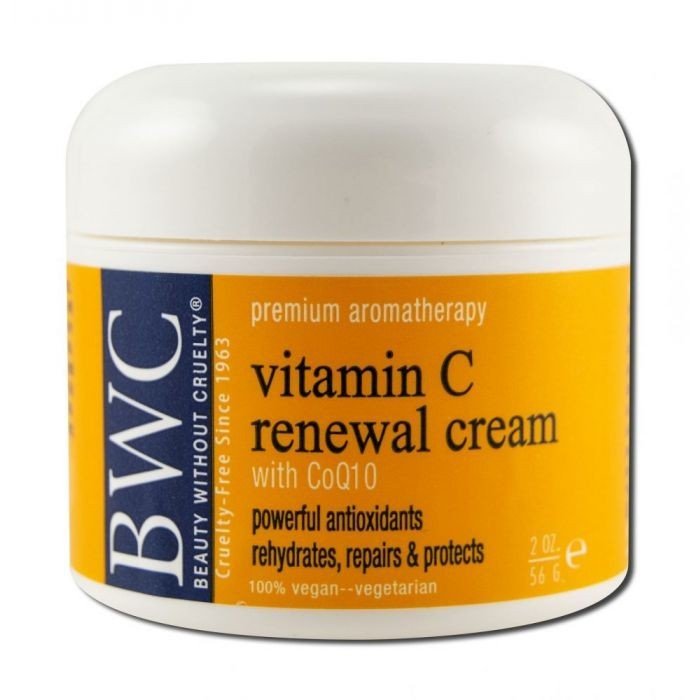 Beauty Without Cruelty Vitamin C with Coq10 Renewal Moisturizer 2 oz Cream