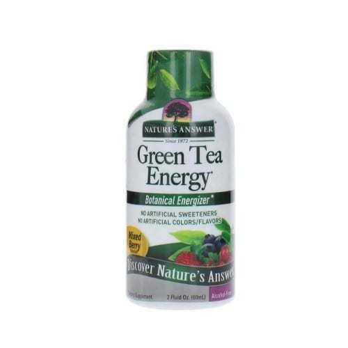 Nature&#39;s Answer Green Tea Energy Mixed Tea Berry 2 oz Liquid