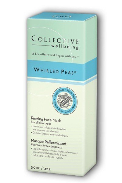 Collective Wellbeing Whirled Peas Firming Face Mask 5 oz Cream