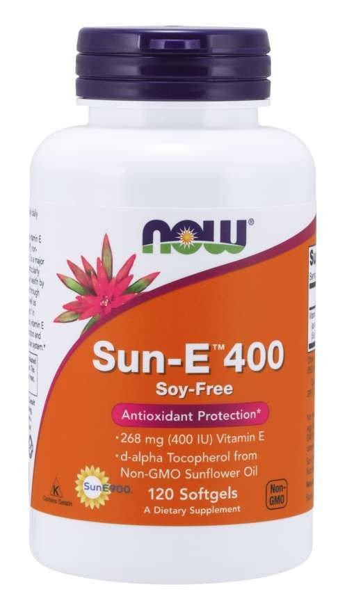 Now Foods Sun-E 400 IU Softgels 120 Softgel
