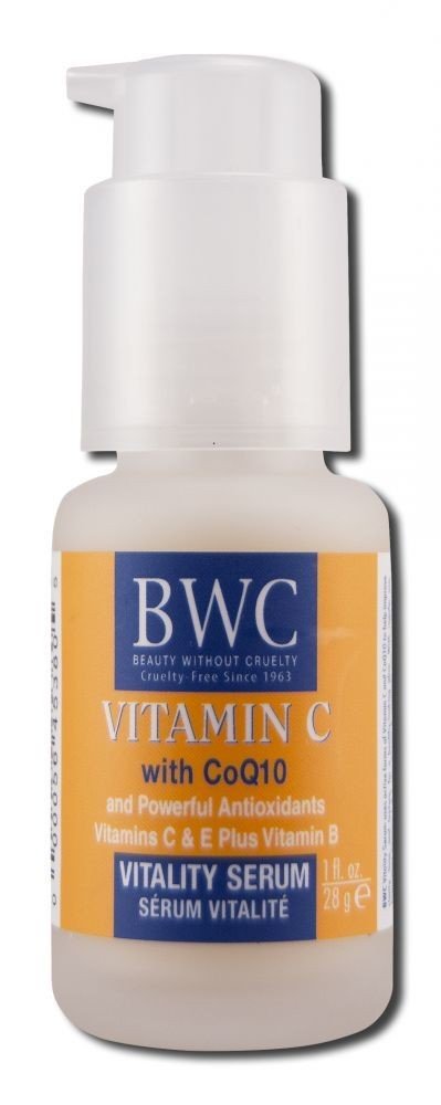 Beauty Without Cruelty Organic Vitality Serum w/ Vitamin C 1 oz Serum