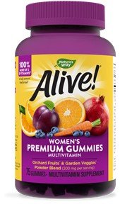 Nature&#39;s Way Alive! Womens Gummy Vitamins 75 Gummy