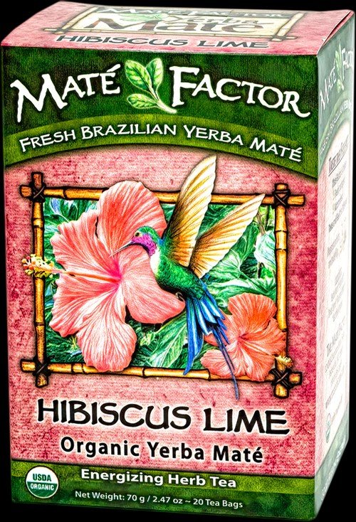 The Mate Factor Hibiscus Lime Tea 20 Tea Bag