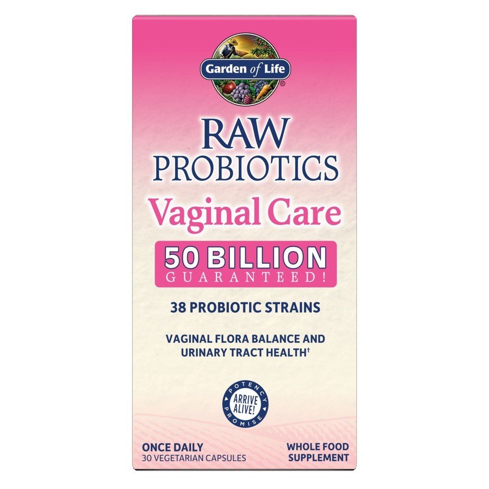 Garden of Life Raw Probiotics Vaginal Care-50 Billion 30 VegCap