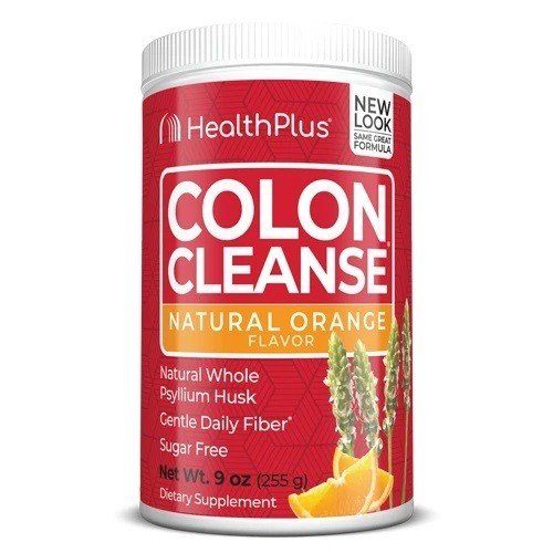 Health Plus Colon Cleanse Stevia Orange 9 oz Powder