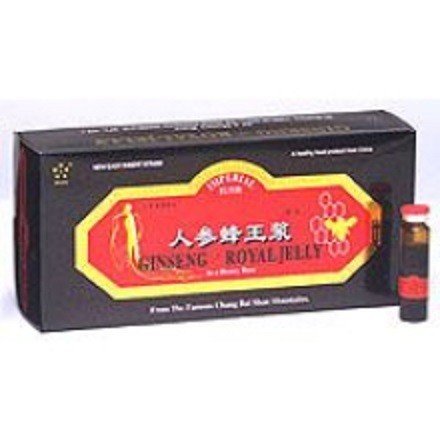 Imperial Elixir (Ginseng Company) Ginseng and Royal Jelly Vials 10 Vial