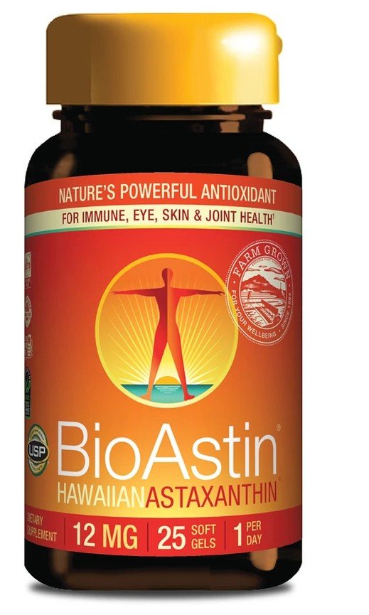 Nutrex Hawaii Inc. BioAstin Hawaiian Astaxanthin 12mg 25 Capsule