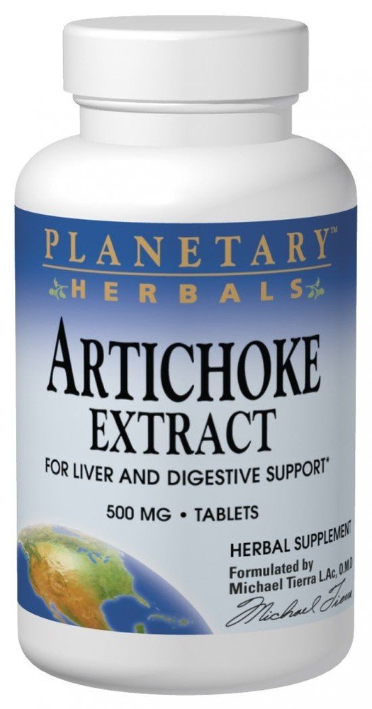 Planetary Herbals Artichoke Extract 500mg 60 Tablet
