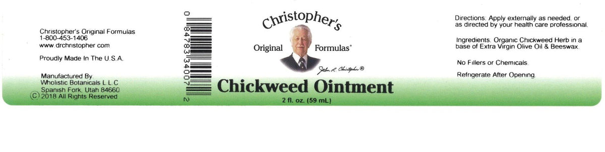 Christopher&#39;s Original Formulas Chickweed Ointment 2 oz Ointment