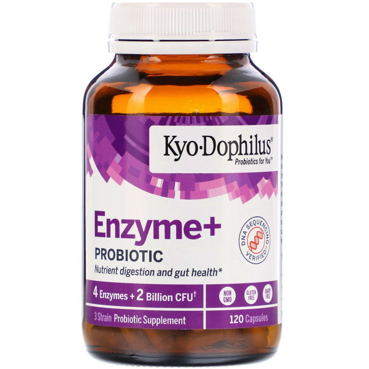 Kyolic Kyo-Dophilus Enzymes + Probiotic 120 Capsule