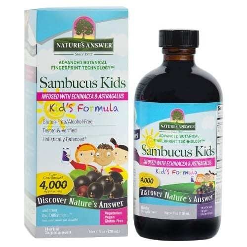 Nature's Answer Sambucus Kids 4 oz Liquid