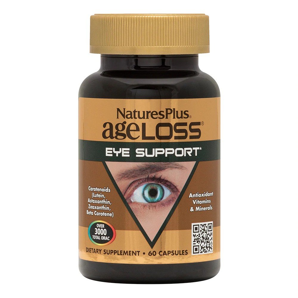 Nature&#39;s Plus Ageloss Eye Support 60 VegCap