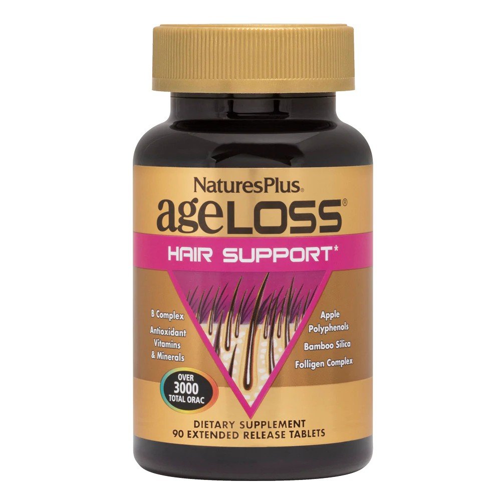 Nature&#39;s Plus Ageloss Hair Support 90 Tablet