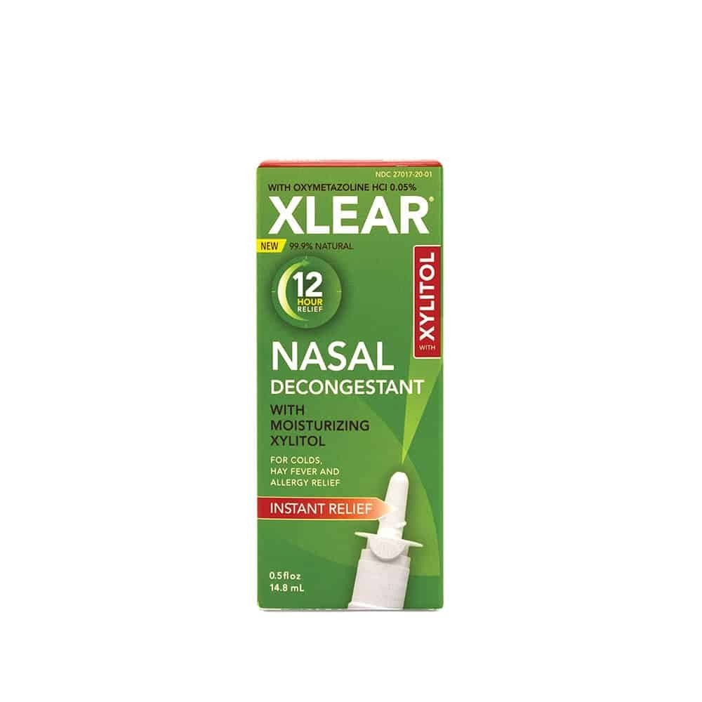 Xlear 12 Hour Decongestant Spray 5 oz Spray