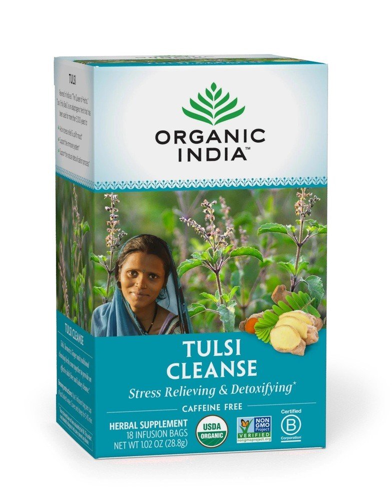 Organic India Tulsi Wellness Tea-Cleanse 18 Bag