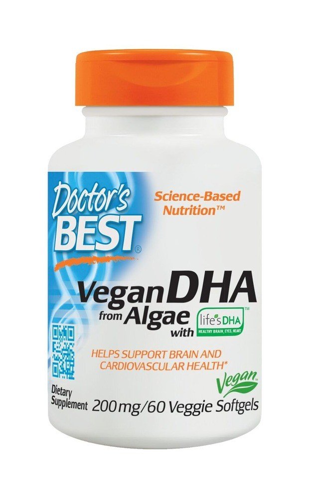 Doctors Best Vegan DHA 200mg 60 VegCap