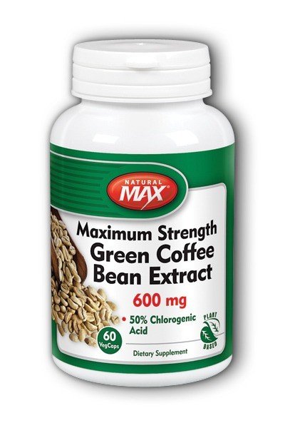 Natural Balance Green Coffee Bean Extract 600 mg 60 VegCap
