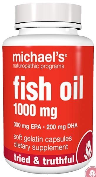 Michael's Naturopathic Fish Oil- 1000 mg 30 Softgel